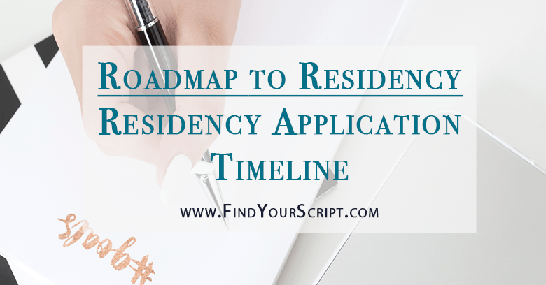 Roadmap To Residency Residency Application Timeline   Find Your Script Pharmacy Residency Application Timeline Roadmap To Residency PGY1 Pharmacist Resident Help 